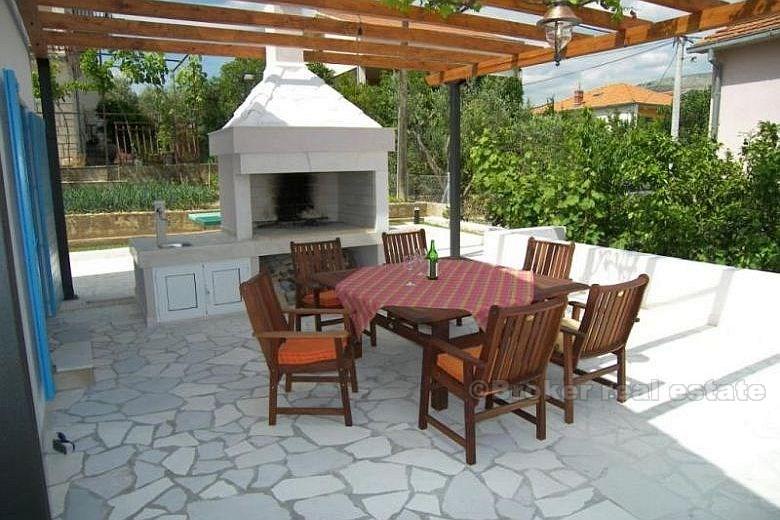 near Trogir. Modernized villa