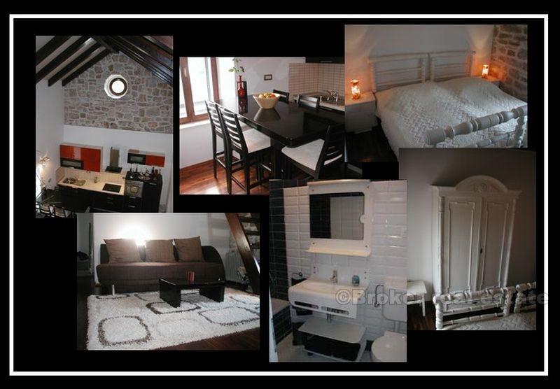 island Murter, beautiful stone house with swimming pool