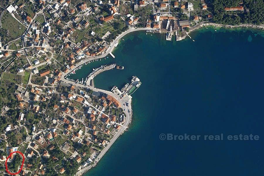 Attraktiv beliggenhet i Sumartin, bygge landet - øya Brac