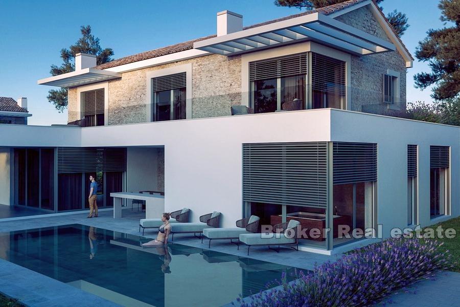 Vodice - Villa mit Meerblick