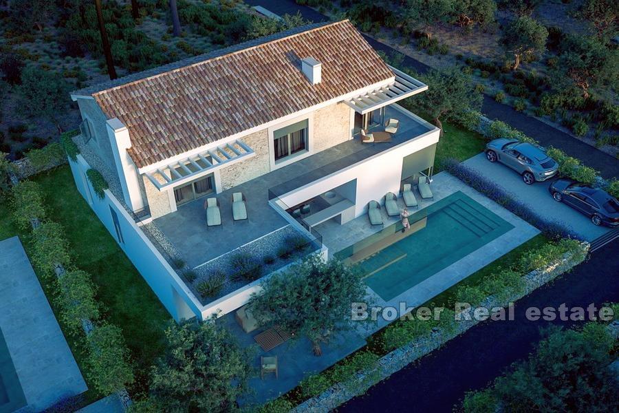 Vodice - Vila s výhľadom na more