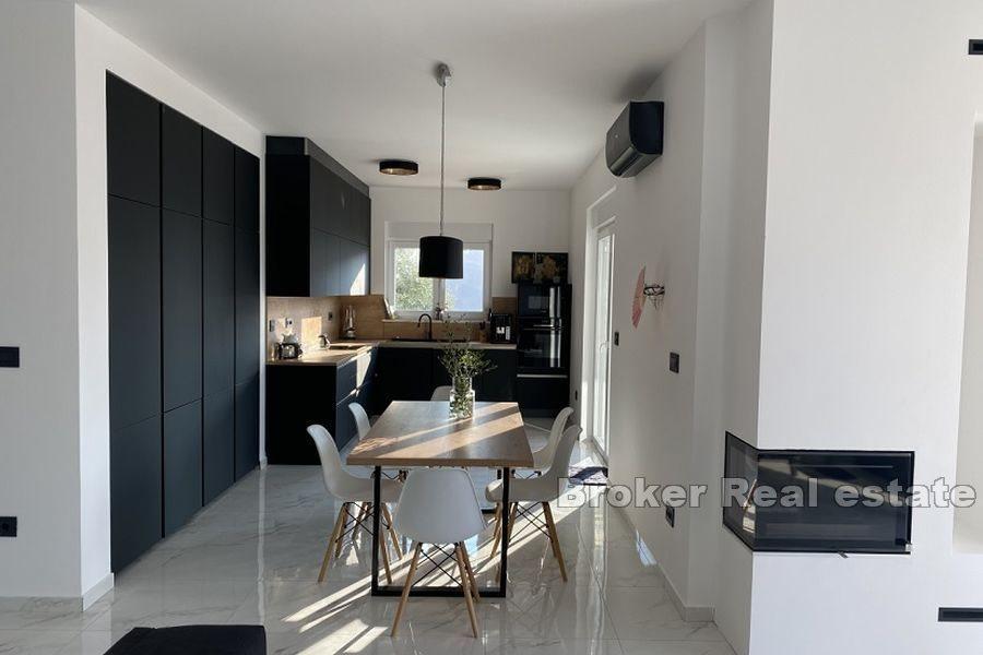 Wyspa Pag - Luksusowy dom z basenem, drugi rząd do morza