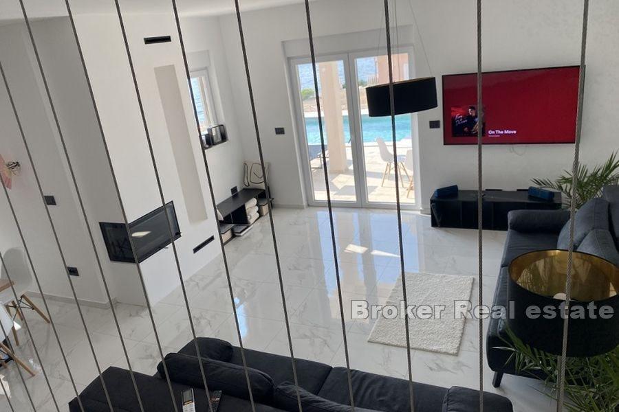 Wyspa Pag - Luksusowy dom z basenem, drugi rząd do morza