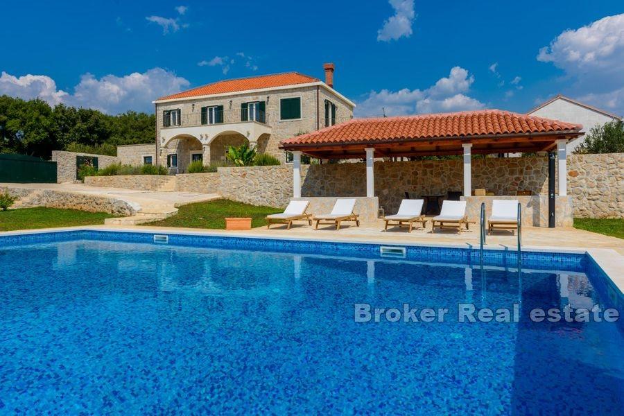 Proche Dubrovnik - Maison en pierre avec piscine