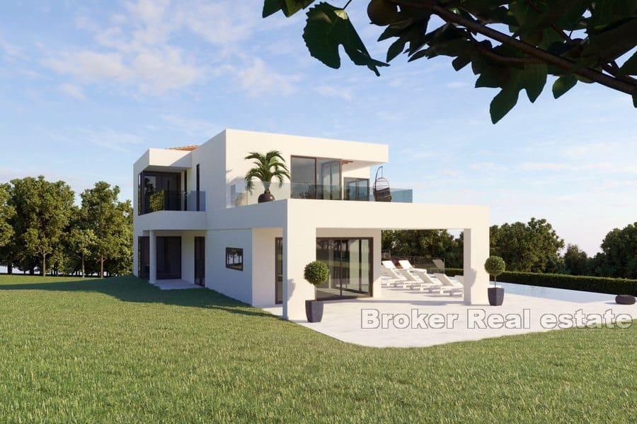 Porec - Villa moderne avec piscine dans une zone isolée
