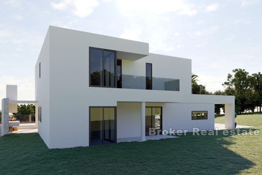 Porec - Villa moderne avec piscine dans une zone isolée