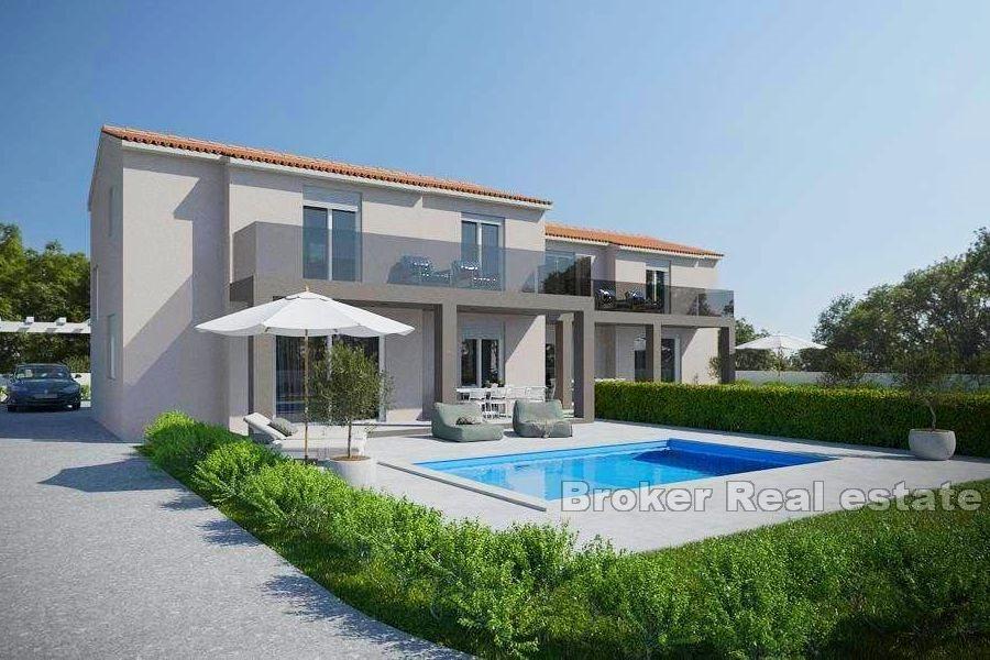 Porec - Moderne hus med svømmebasseng