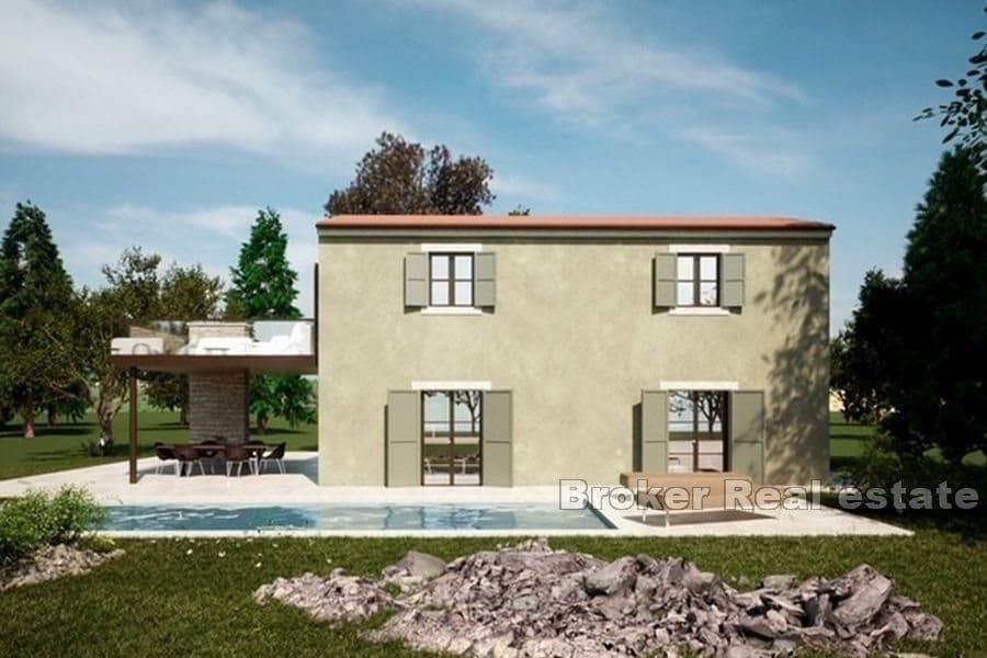Poreč - Luksusowa willa z basenem i pięknym widokiem na morze