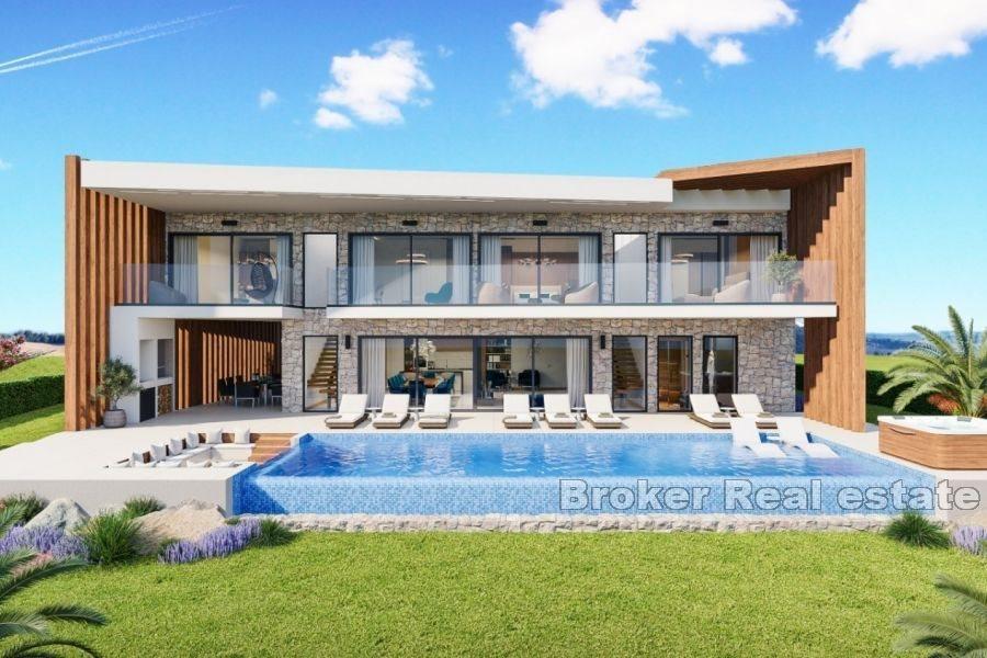 Poreč - Modern villa med pool
