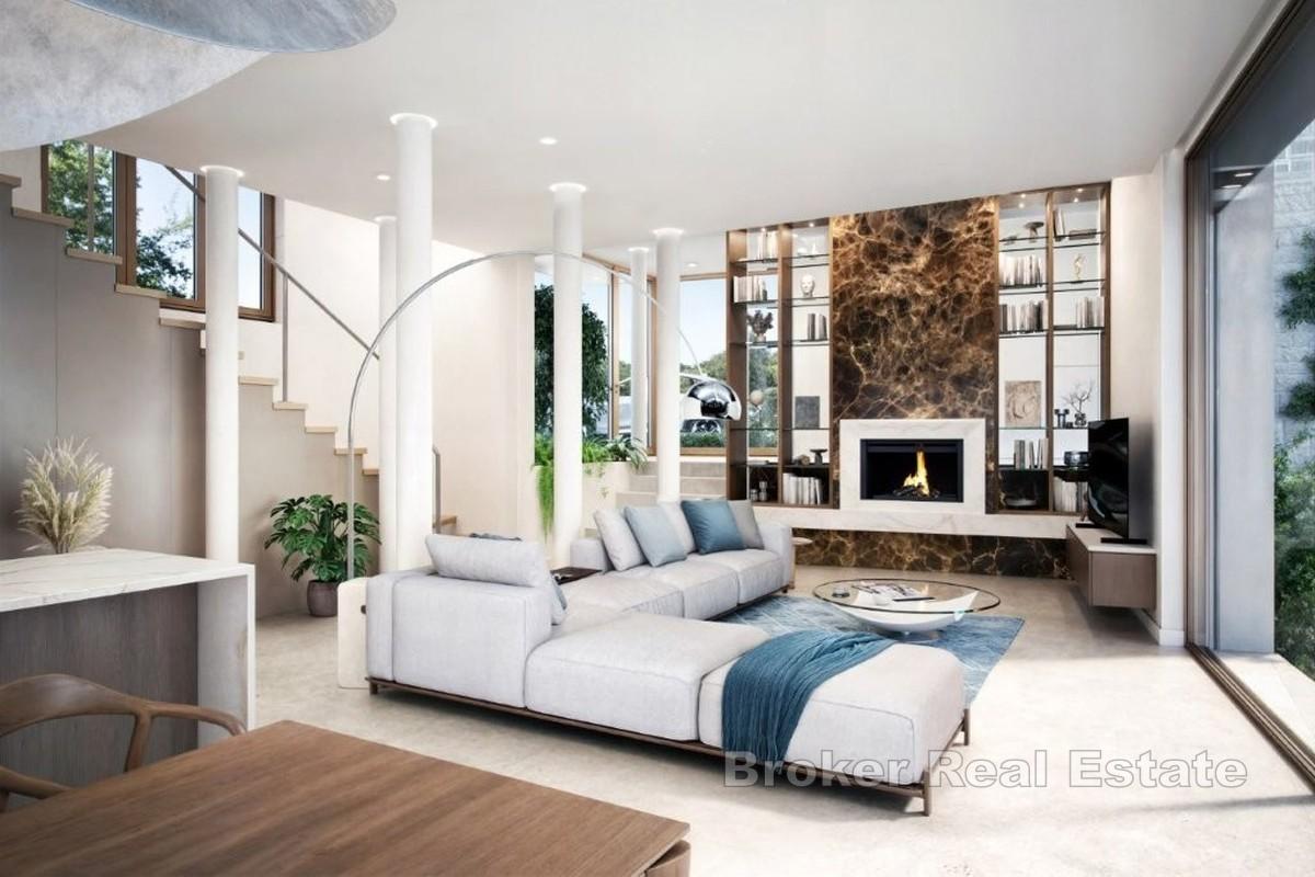Elegante villa con vista mare aperta