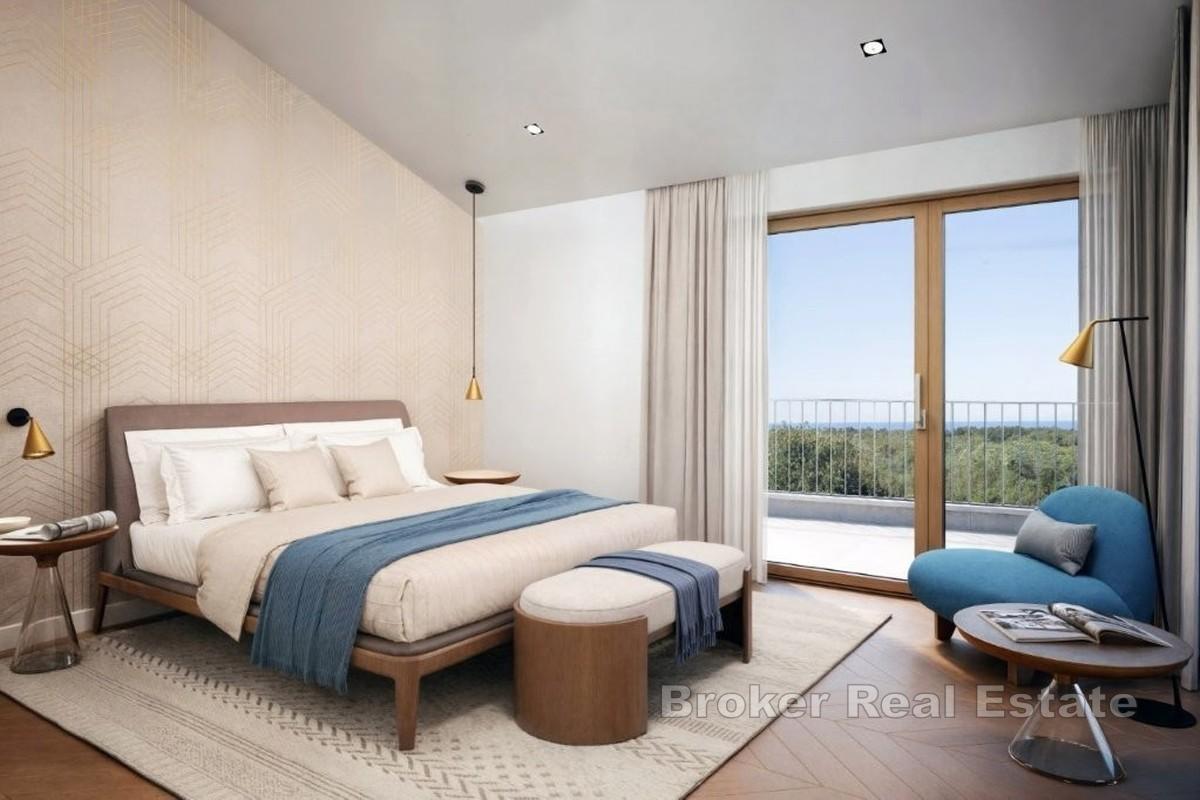 Elegante villa con vista mare aperta