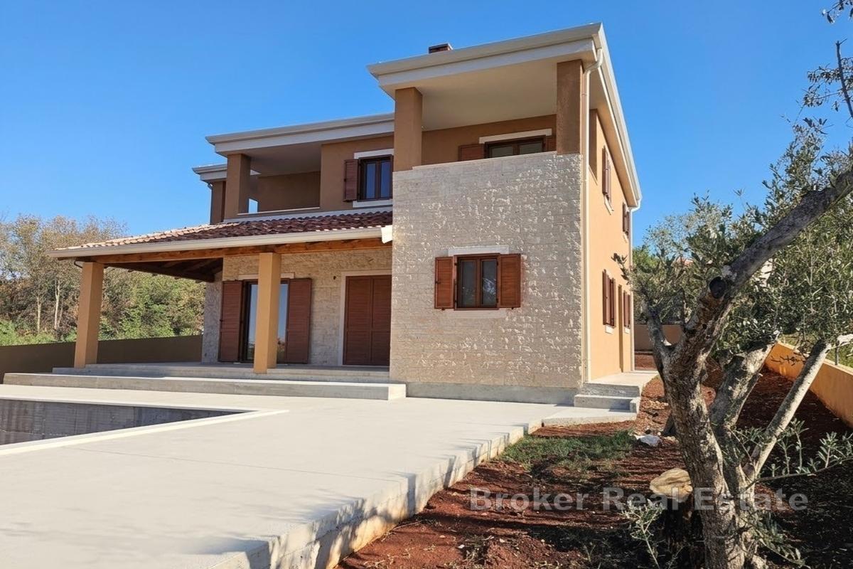 Isrische Villa mit Meerblick