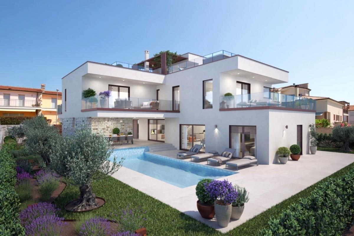Moderna vila s grijanim bazenom i wellness zonom