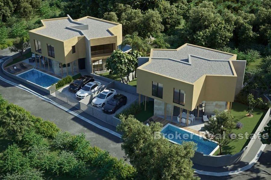 Novigrad - Dvojdom s bazénom