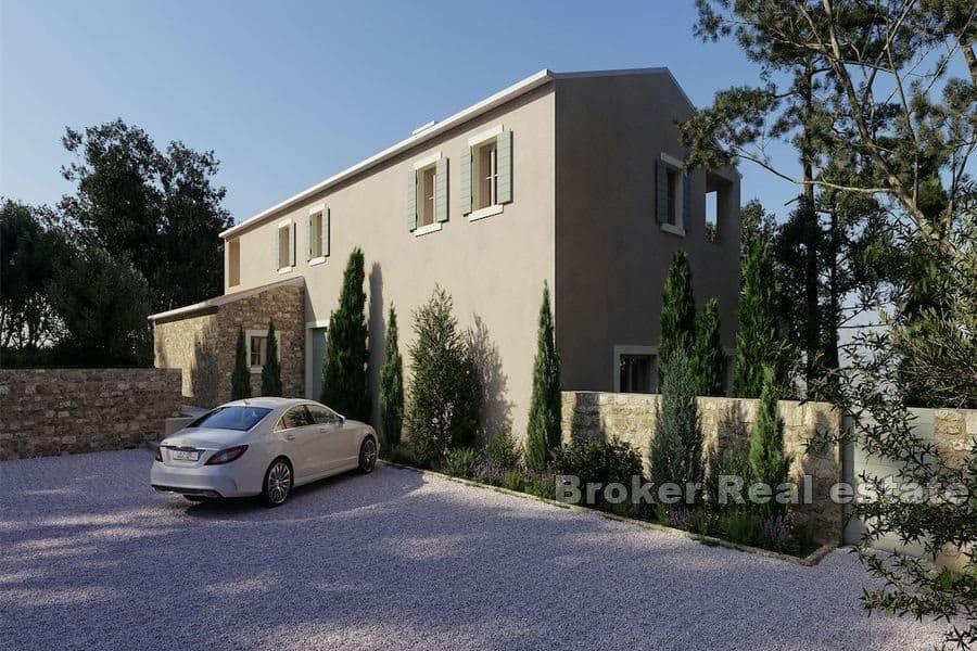 Novigrad - Kamenná vila s bazénem