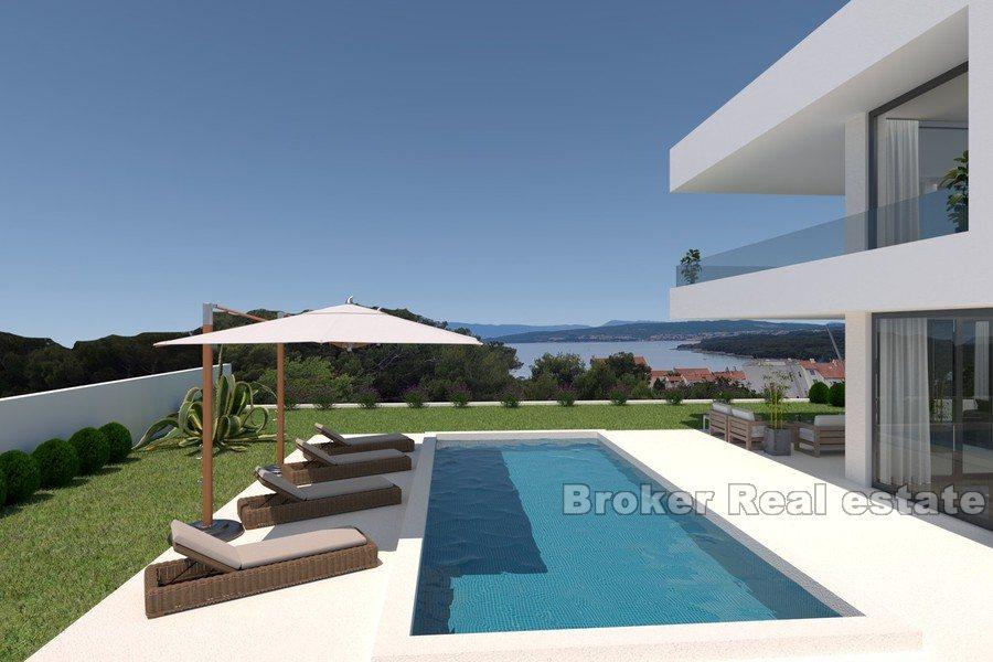 Île de Krk - Villa de luxe moderne avec piscine