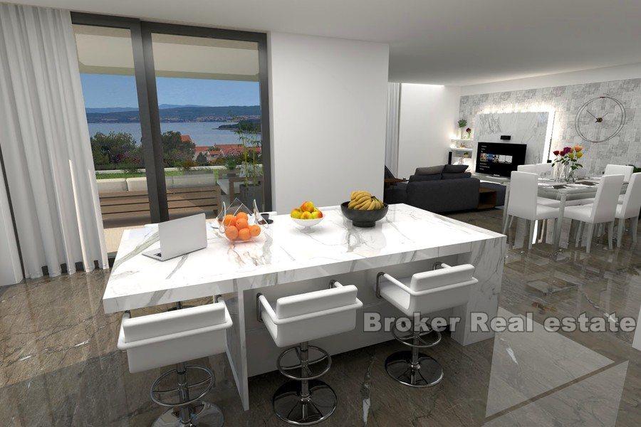 Ostrov Krk - Moderná luxusná vila s bazénom