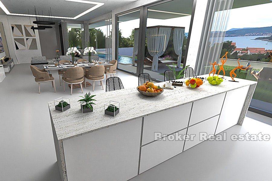 Wyspa Krk - Nowoczesna luksusowa willa