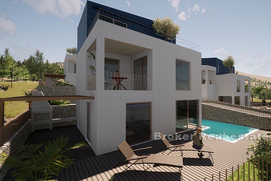 Makarska - Luksusowe wille na nowoczesnym zamkniętym osiedlu