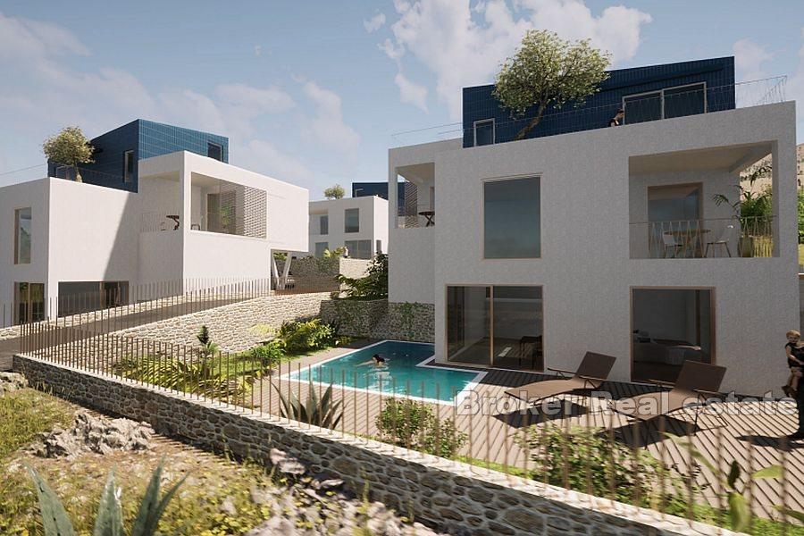 Makarska - Luksusowe wille na nowoczesnym zamkniętym osiedlu