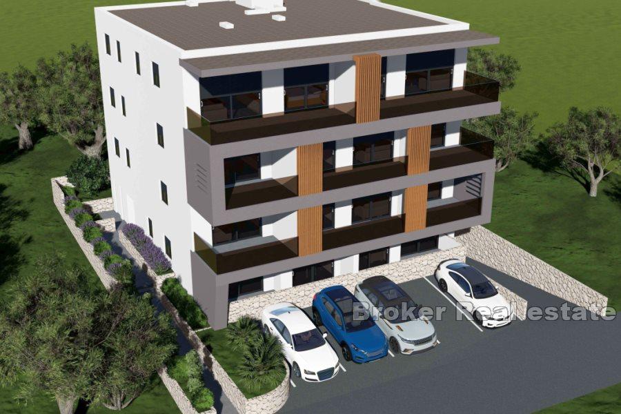 Makarska - Piękne apartamenty w nowym budynku nad morzem