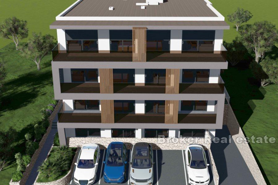 Makarska - Piękne apartamenty w nowym budynku nad morzem