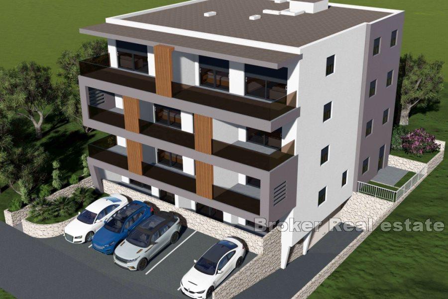 Makarska - Piękne apartamenty w nowym budynku nad morzem