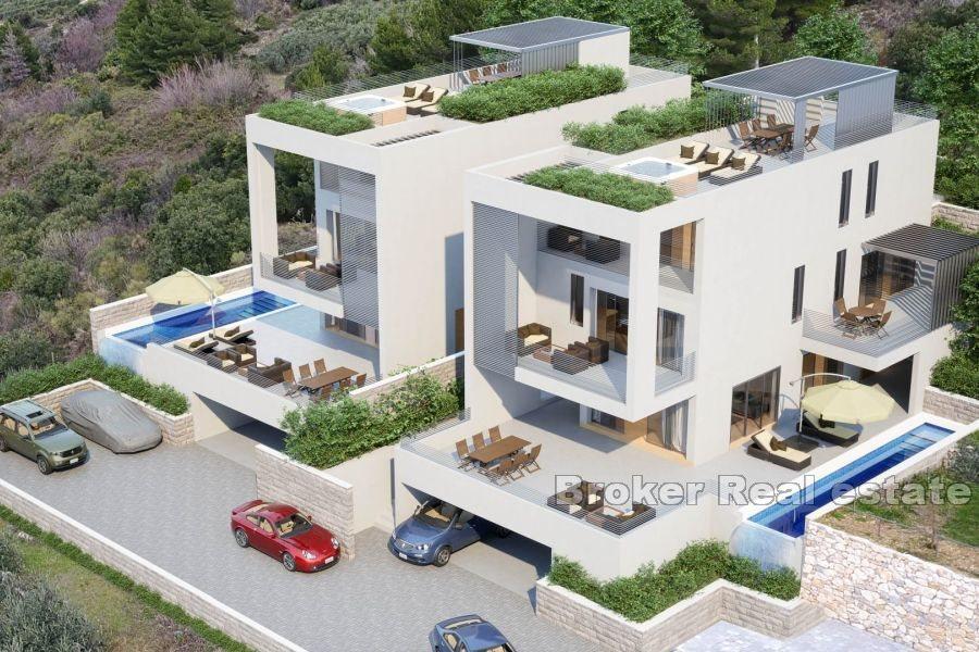 Makarska - Atraktívne vily s bazénom