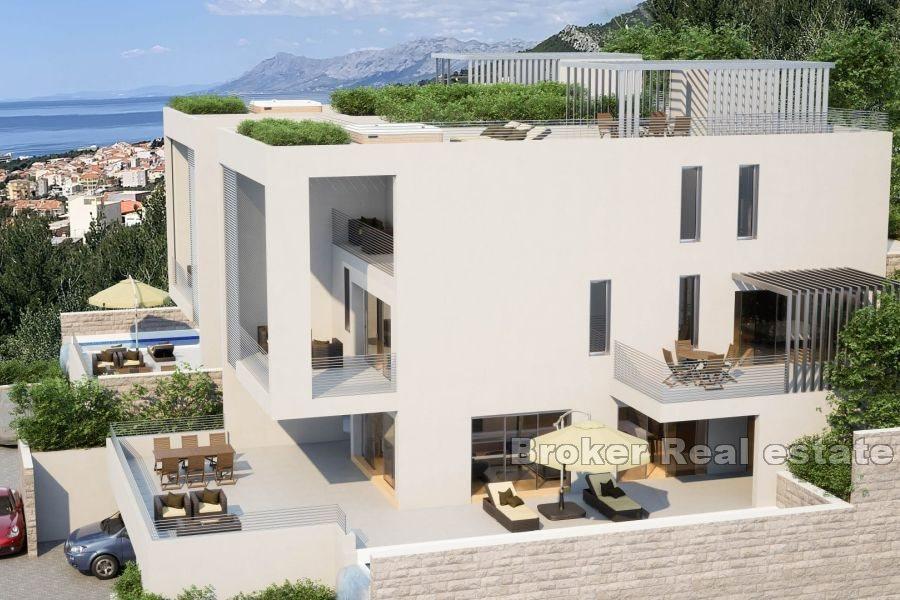 Makarska - Atraktívne vily s bazénom