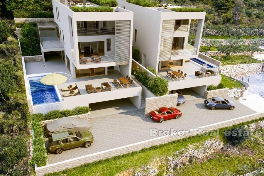 Makarska - Atraktívne vily s bazénom