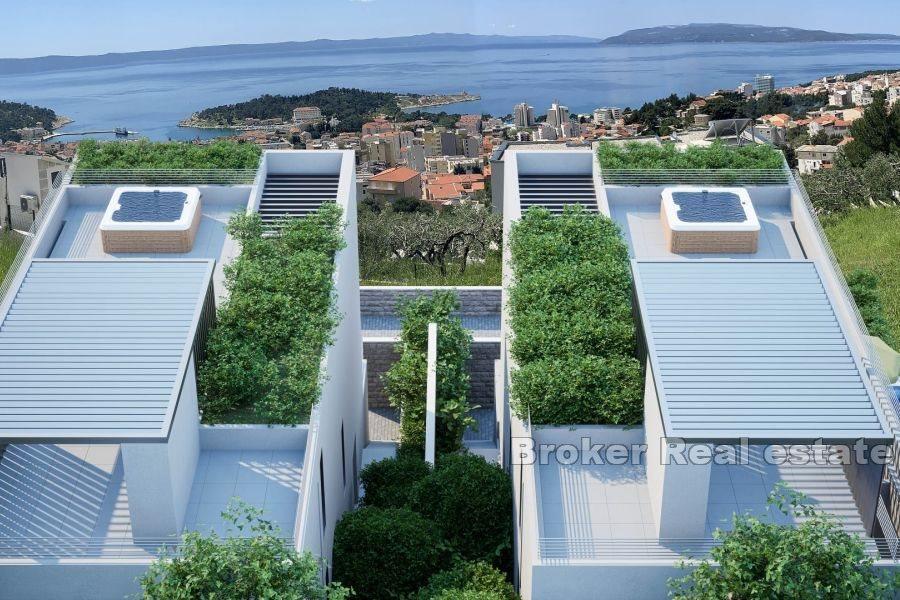 Makarska - Atraktívne vily s bazénom