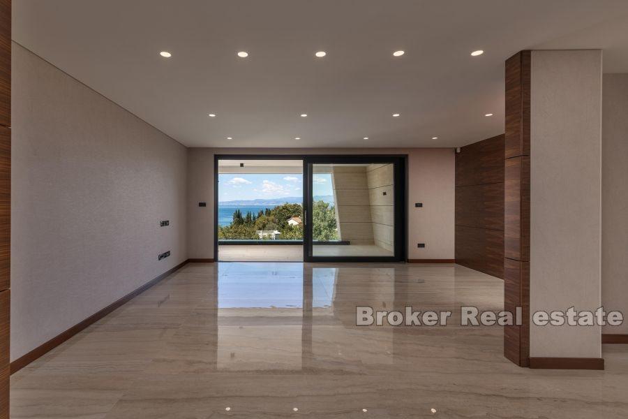 Krk - Penthouse de luxe avec piscine