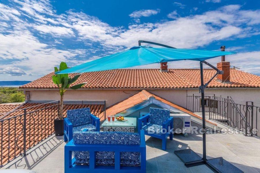 Isola di Krk - Casa con vista mare