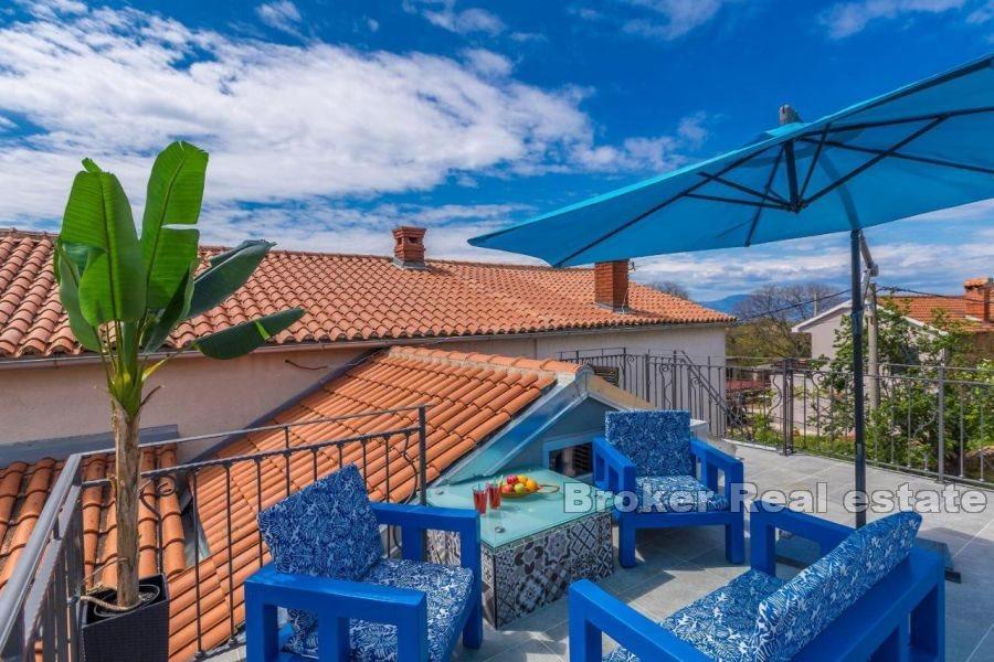 Otok Krk - Kuća s pogledom na more