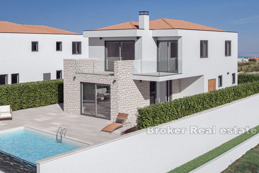 Ostrov Krk - Moderní dům s bazénem a výhledem na moře