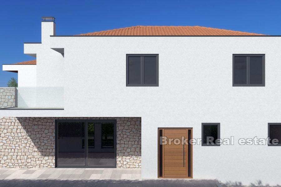 Wyspa Krk - Nowoczesny dom z widokiem na basen i morze