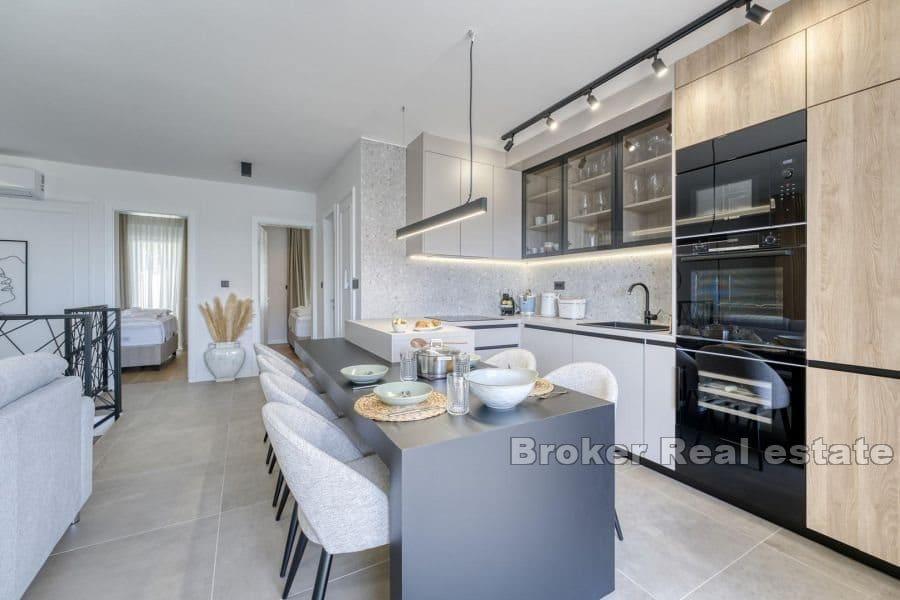 Ostrov Krk - Luxusný apartmán s bazénom a výhľadom na more