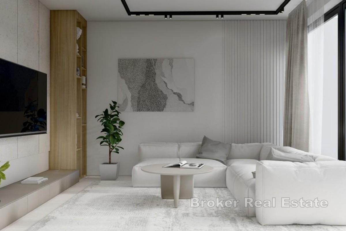 Moderne Wohnung mit Terrasse und Garten