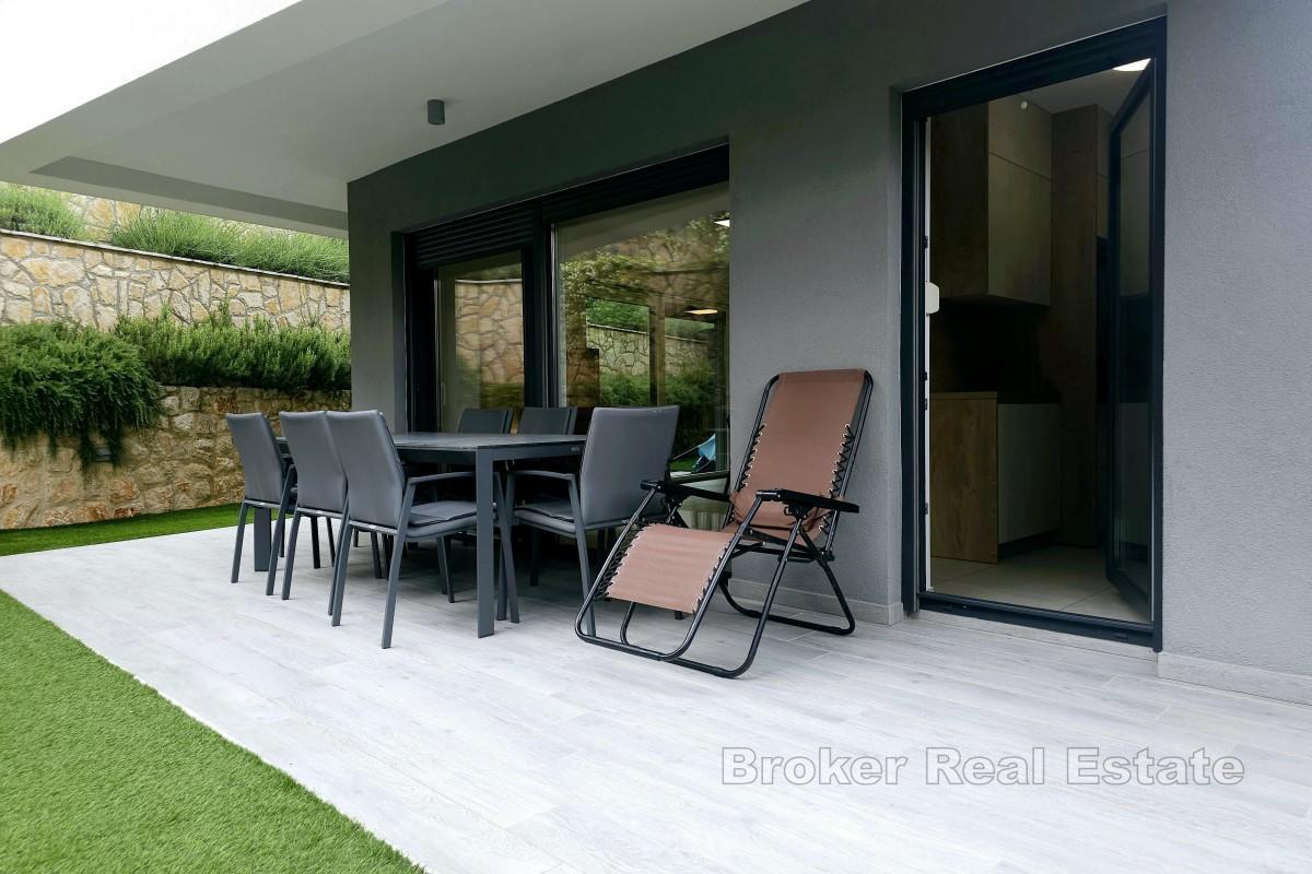 Dom w zabudowie bliźniaczej w centrum Malinskiej