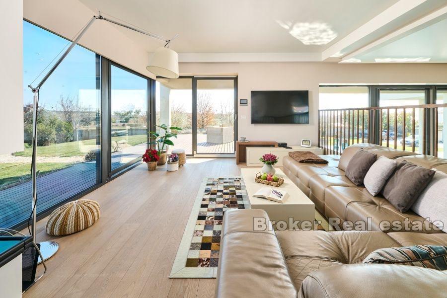 Umag - Luxusní vila s bazénem a výhledem na moře