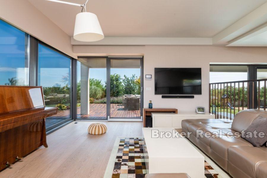 Umag - Luxusní vila s bazénem a výhledem na moře