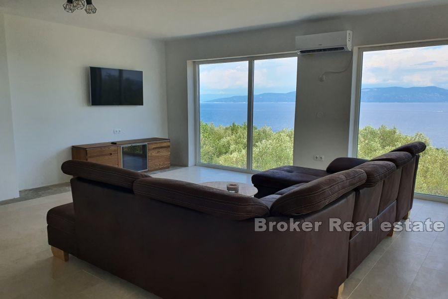 Labin - Luxury villa with open sea view