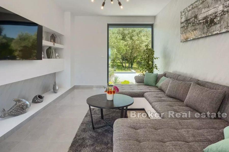 Île de Krk - Maison avec piscine et vue mer