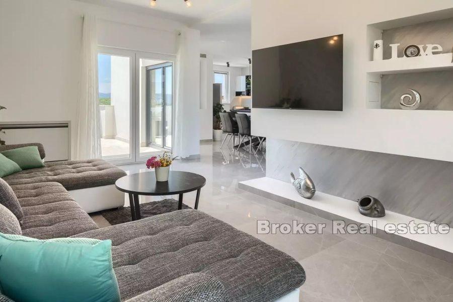 Île de Krk - Maison avec piscine et vue mer