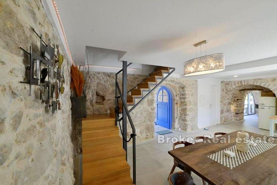 Île de Krk - Maison jumelée avec piscine dans un endroit calme
