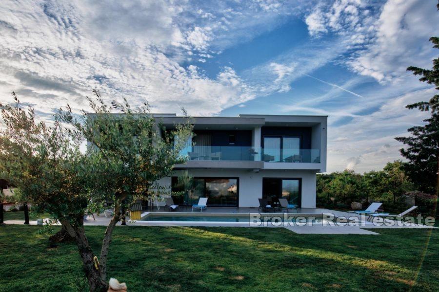 Ostrov Krk - Luxusní vila s bazénem