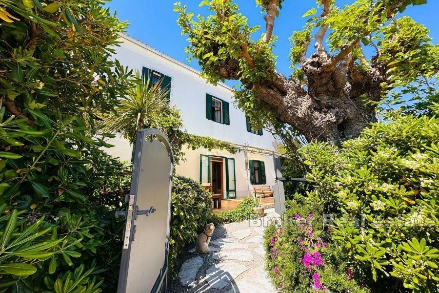 Island of Krk - Stone house in the first row from the sea and the beach