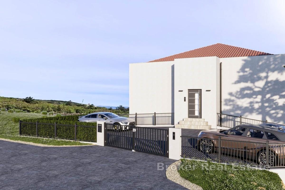 Deux appartements dans un immeuble neuf