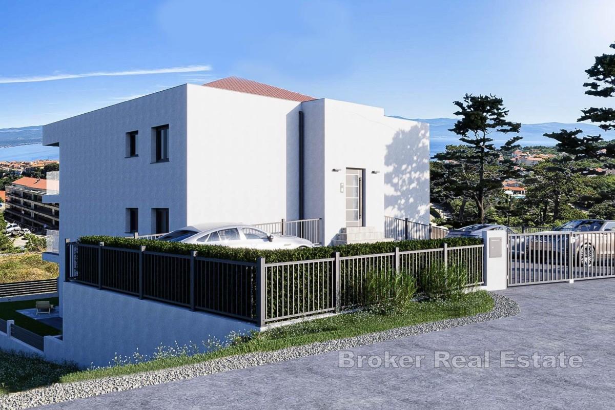 Deux appartements dans un immeuble neuf