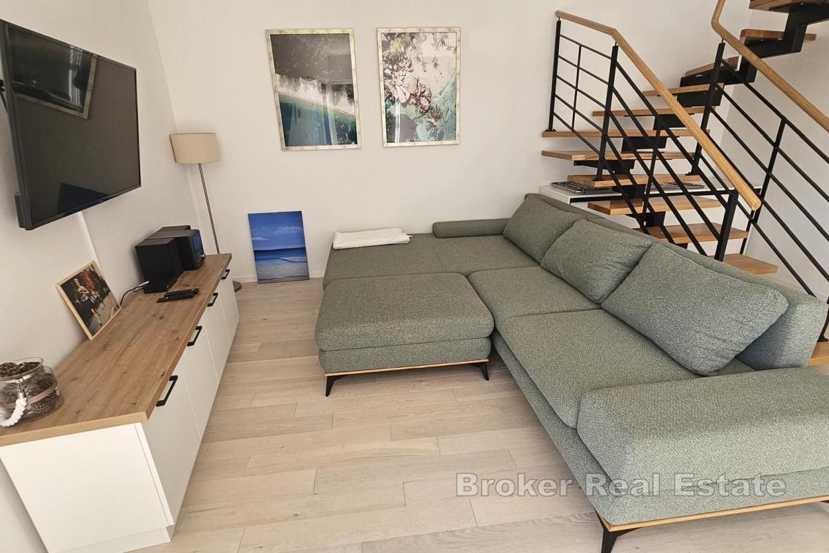 Nowoczesny apartament dwupoziomowy